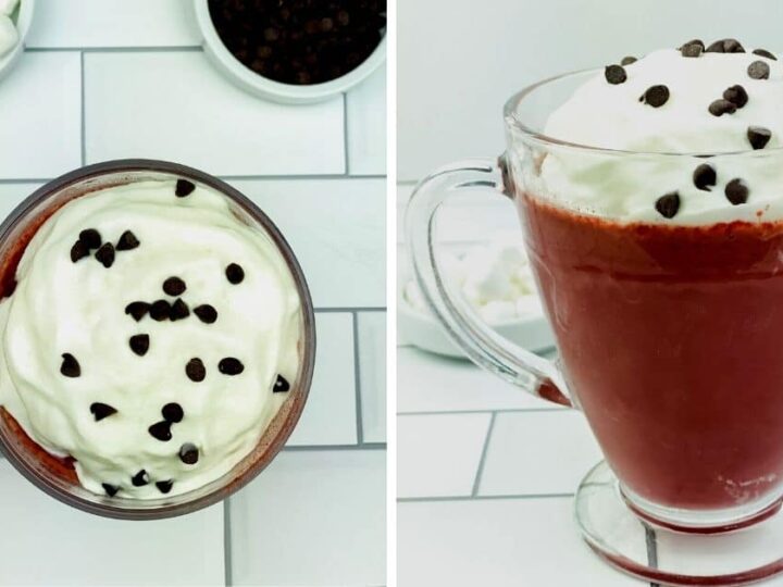Image for Creamy Red Velvet Hot Chocolate Recipe
