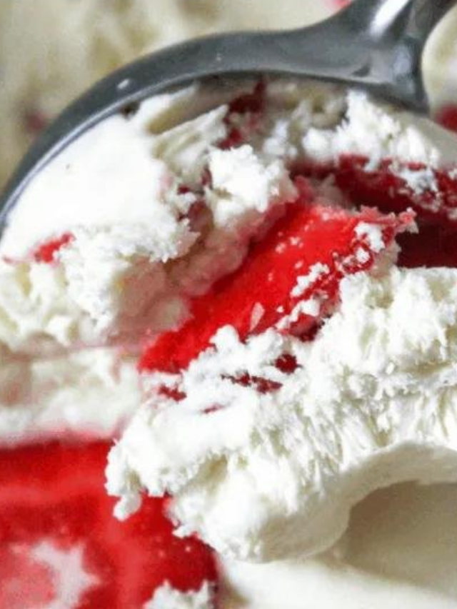 Strawberry Homemade Ice Cream Recipe Story