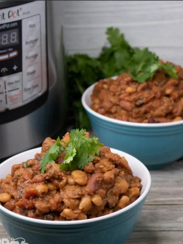 Fast and Easy Instant Pot Beans and Beef Story