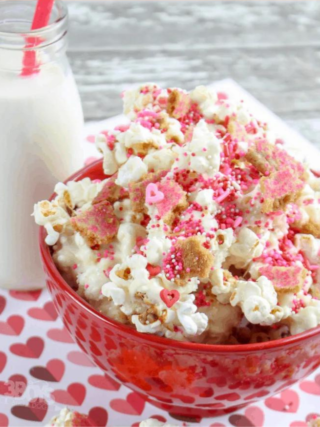 Valentine Sugar Cookie Popcorn Recipe Story