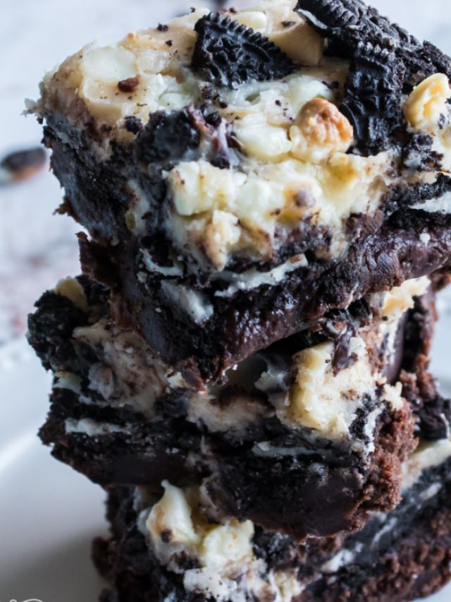 OREO Cheesecake Brownies Recipe Story