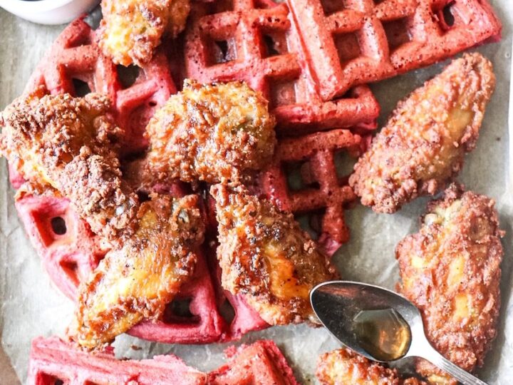 Image for Red Velvet Waffles and Chicken