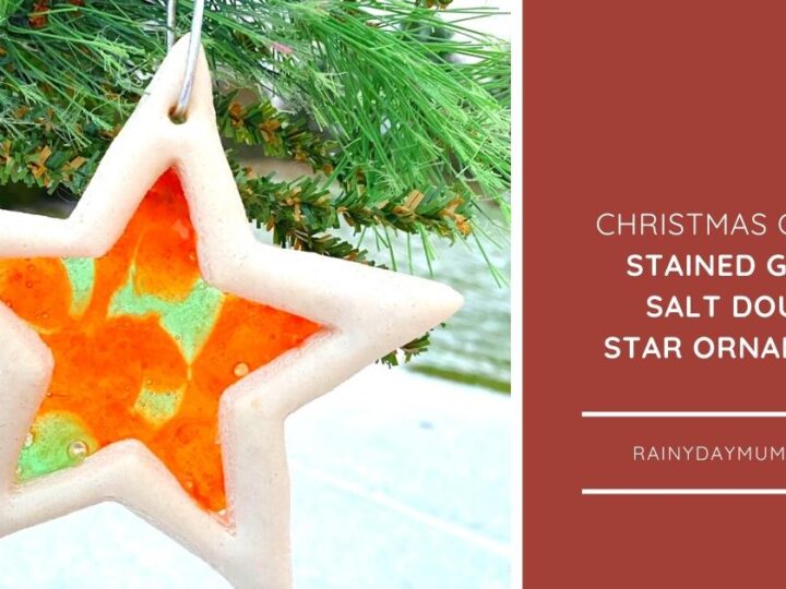 Image for Beautiful Stained Glass Salt Dough Ornaments