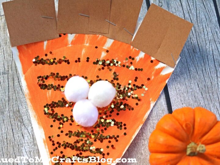 Image for Paper Plate Pumpkin Pie Slice - Kid Craft