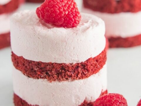 Image for Raspberry Mousse Red Velvet Cake