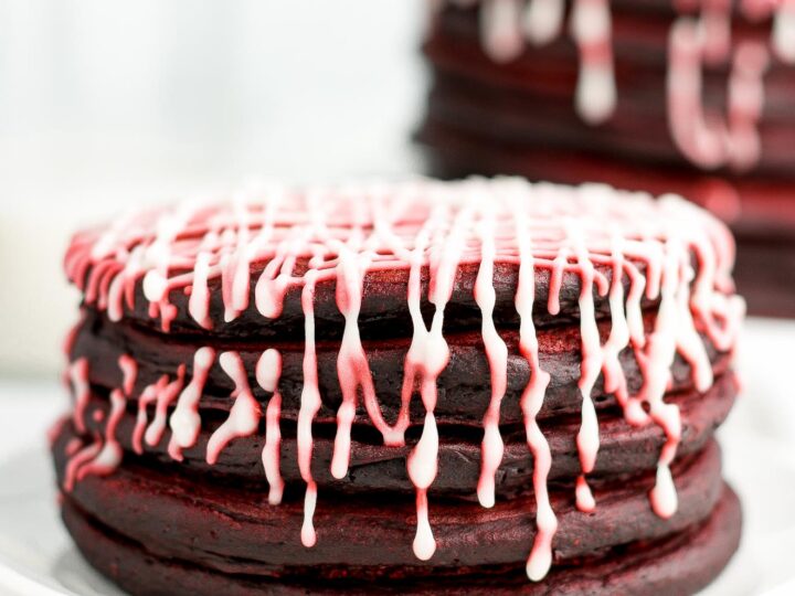 Image for Healthy Red Velvet Pancakes