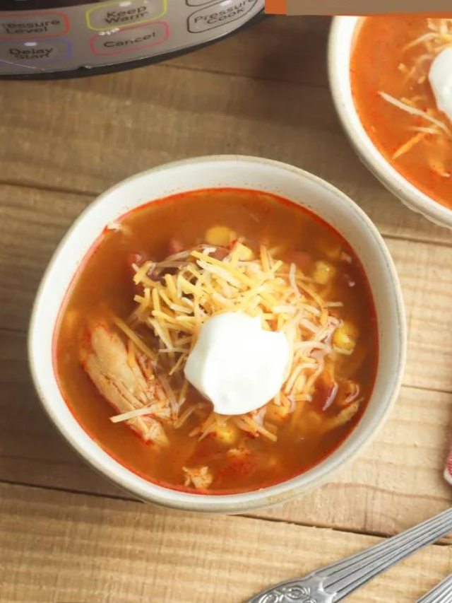 Yummy Instant Pot Chicken Tortilla Soup Story