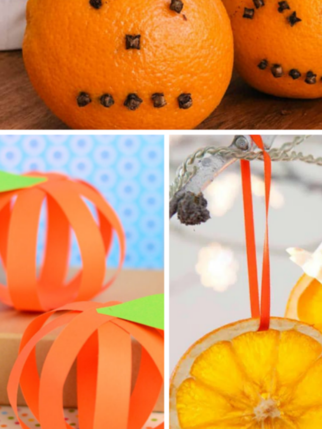 Orange Crafts for Kids Story