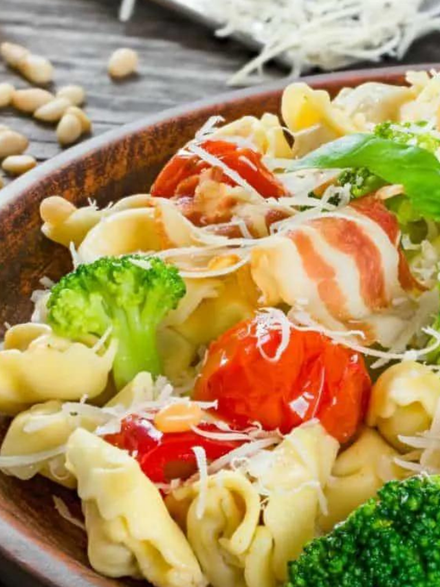 Easy Tortellini Salad Recipe with DIY Dijon Vinaigrette Story
