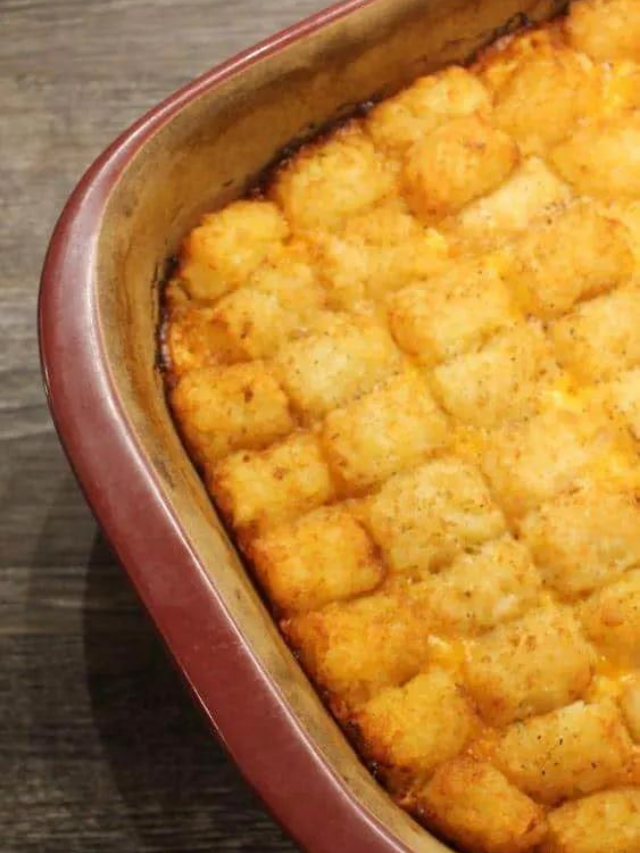 Tater Tot Casserole Comfort Food Recipe Story
