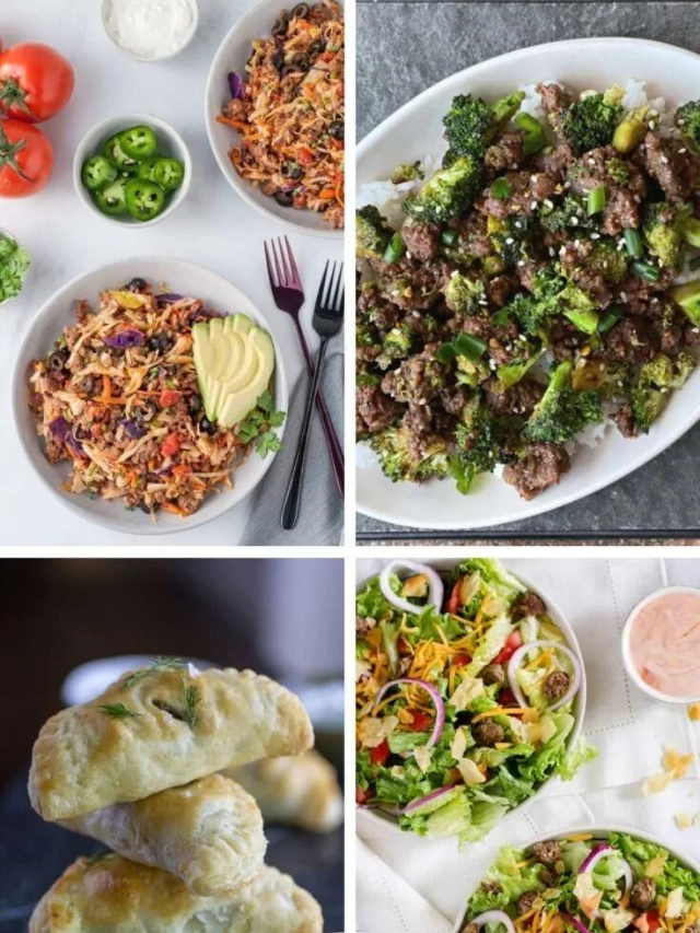 Quick and Easy Ground Beef Recipes Story
