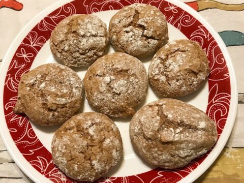 Image for Apple Spice Cake Mix Crinkle Cookies #Recipe
