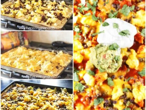 Image for Bacon & Egg Breakfast Nachos Recipe