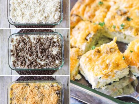 Image for Sausage, Egg & Cream Cheese Breakfast Casserole Recipe