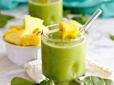 Image for Pineapple Green Smoothie