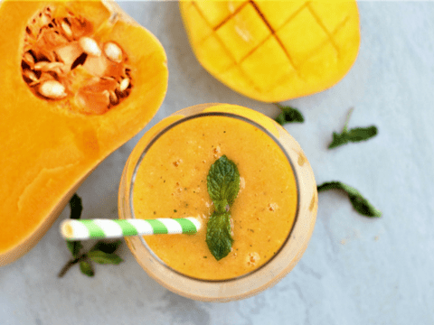 Image for Vegan Tropical Butternut Squash Smoothie