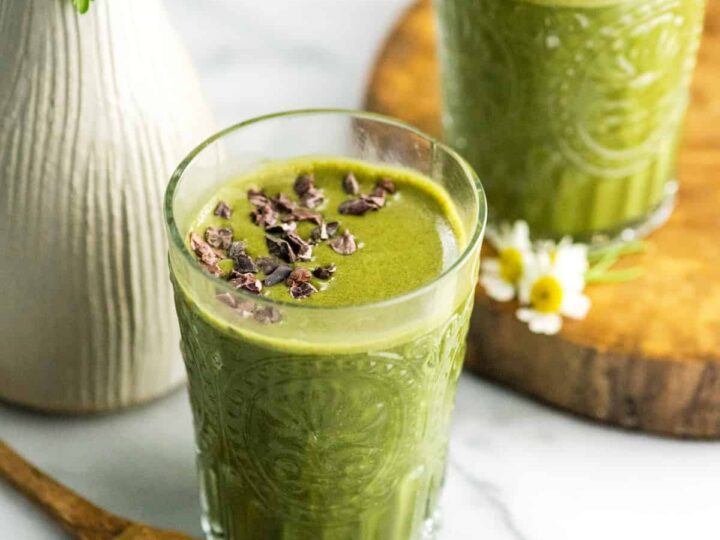 Image for Chocolate Peanut Butter Smoothie with Spinach