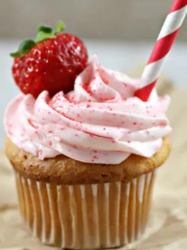 Sweet and Yummy Strawberry Soda Cupcake Recipe Story