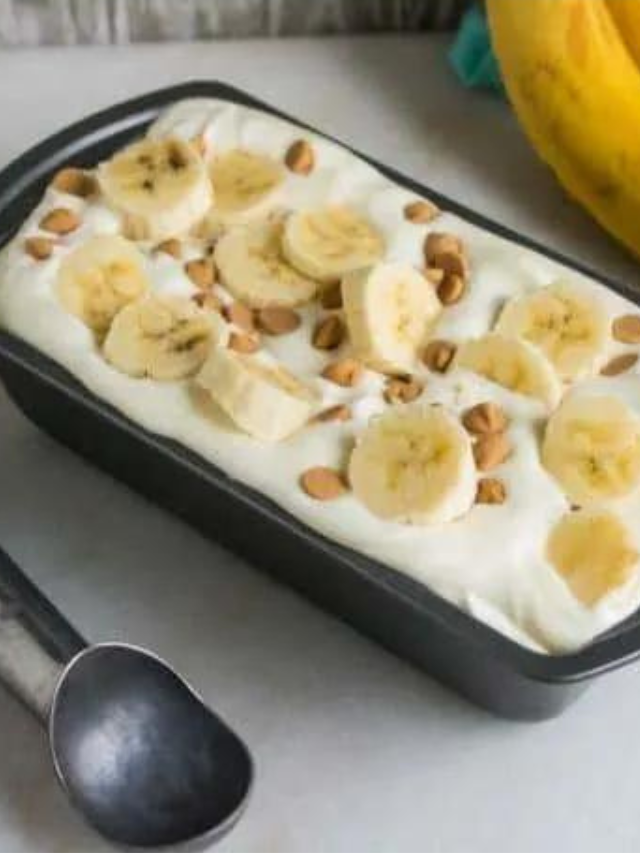 Peanut Butter Banana Ice Cream Recipe Story
