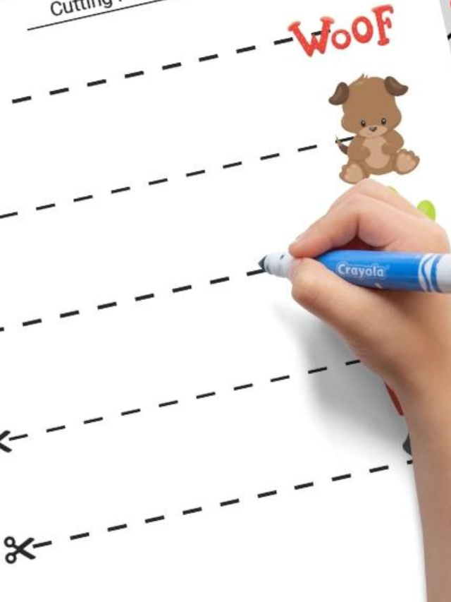Totally Fun Puppy Dog Cutting Practice Story