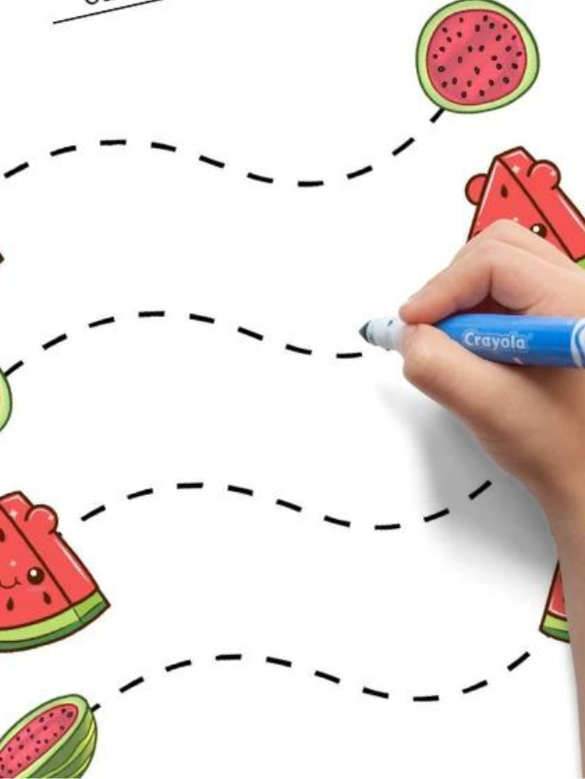 Watermelon Cutting Practice Sheets Story