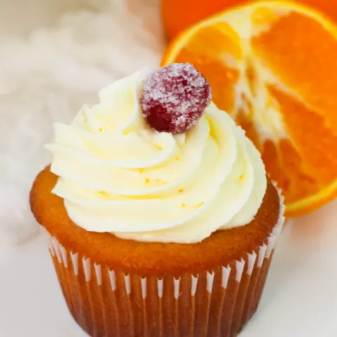Cranberry Orange Cupcakes Recipe