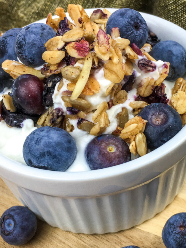 Blueberry Oatmeal Granola Recipe