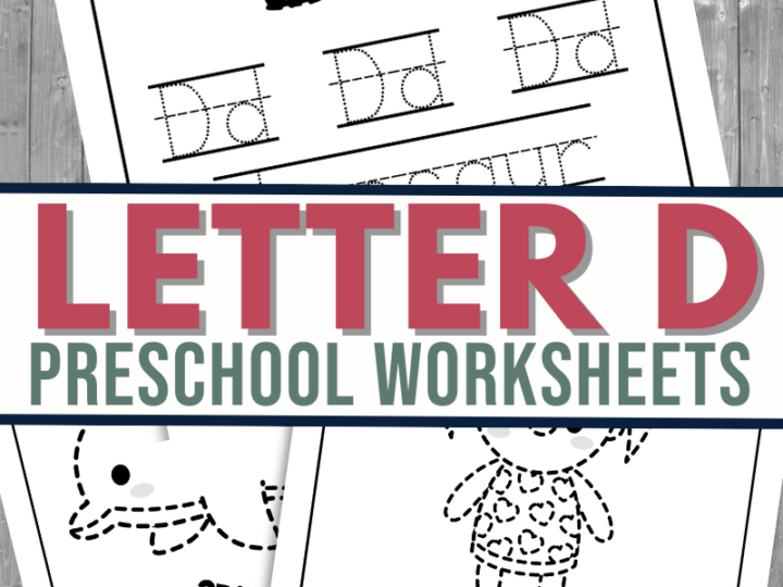 Image for The Letter D Worksheets