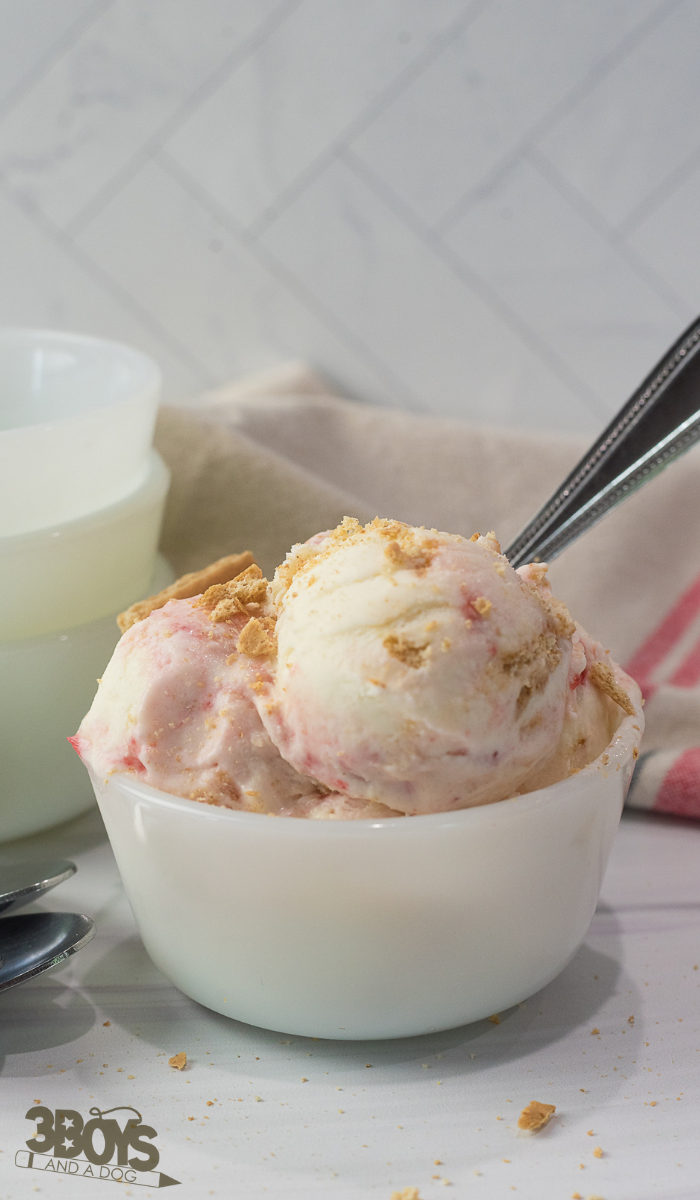 Strawberry Cheesecake Ice Cream Recipe