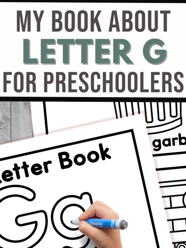 My Printable Letter G Book