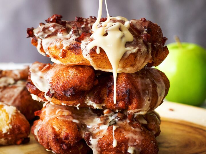 Image for Apple Fritters with Maple Glaze
