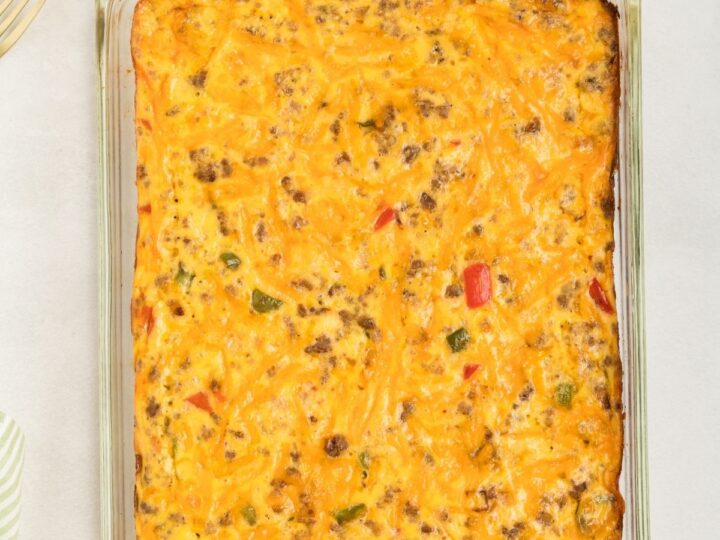 Image for Breakfast Casserole with Eggs & Sausage