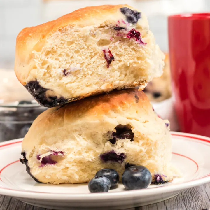 Blueberry Angel Biscuits
