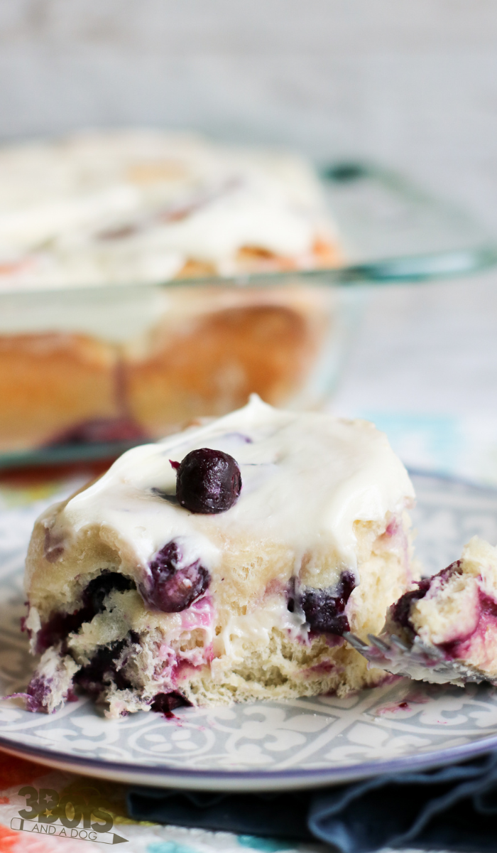 Blueberry Sweet Rolls Recipe