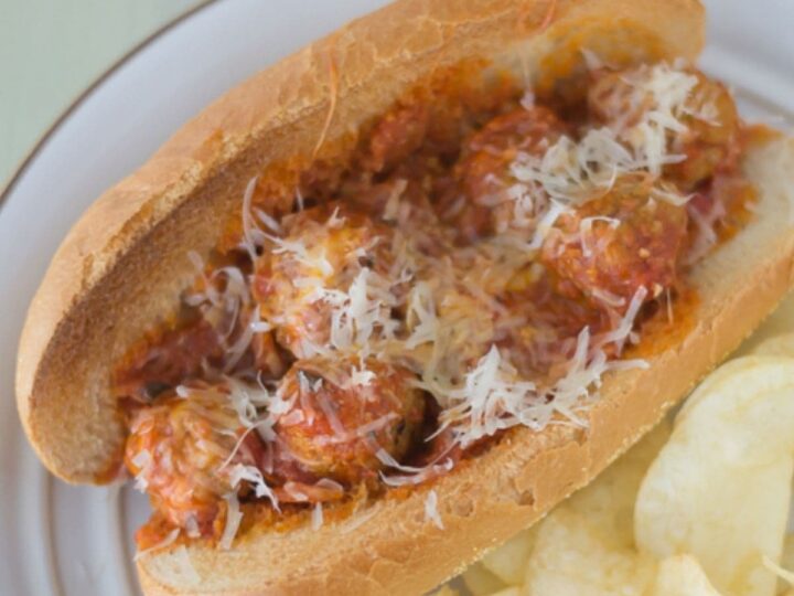 Image for Crock Pot Pepperoni Pizza Meatball Subs