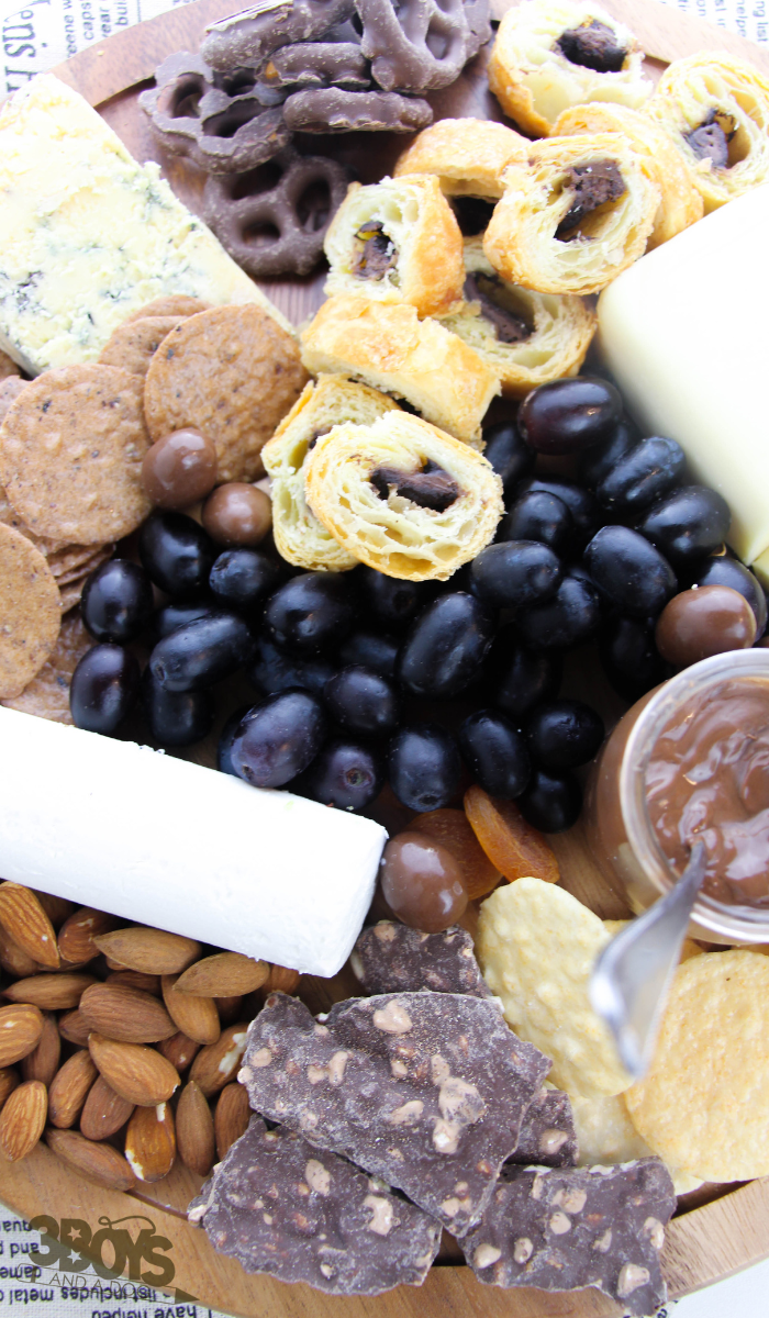 Chocolate Charcuterie Board - 3 Boys and a Dog