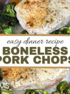 boneless pork chops easy dinner recipe with pictures of baked pork chops