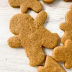 gingerbread men cookies on the table