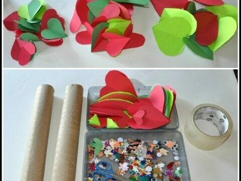 Image for Christmas Crafts for Kids : A Christmas Tree of Hearts
