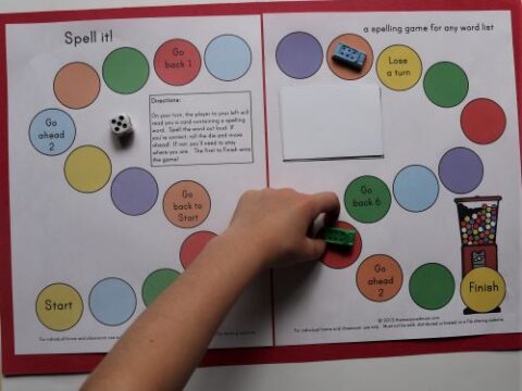 Image for Spell it! -- a printable spelling game for any word list (K-3)