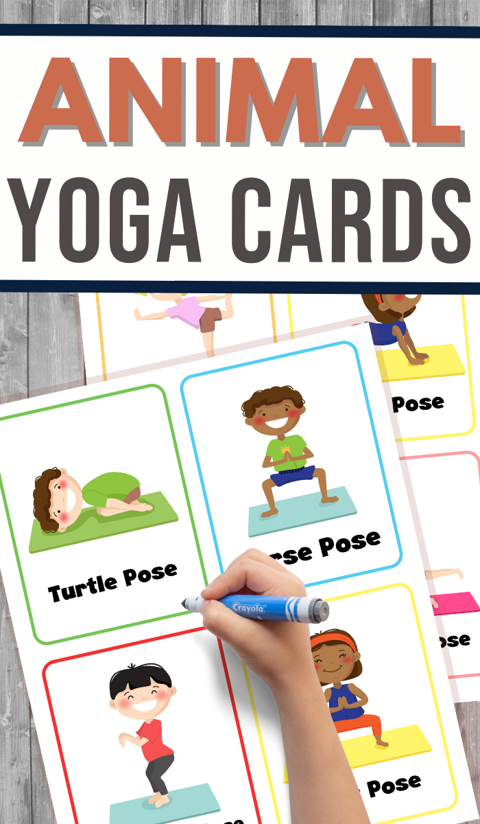 Yoga Gross Motor Cards - 3 Boys and a Dog