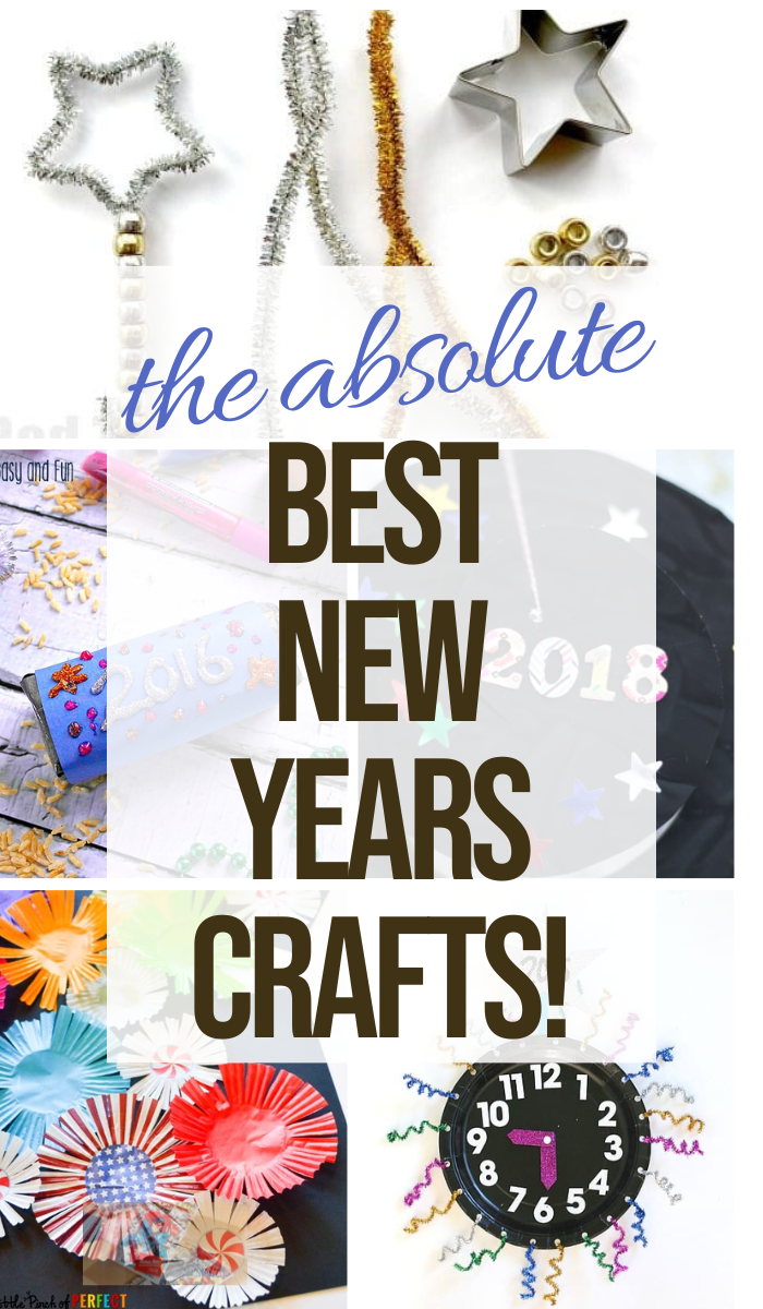 25+ New Years Crafts for Kids - 3 Boys and a Dog