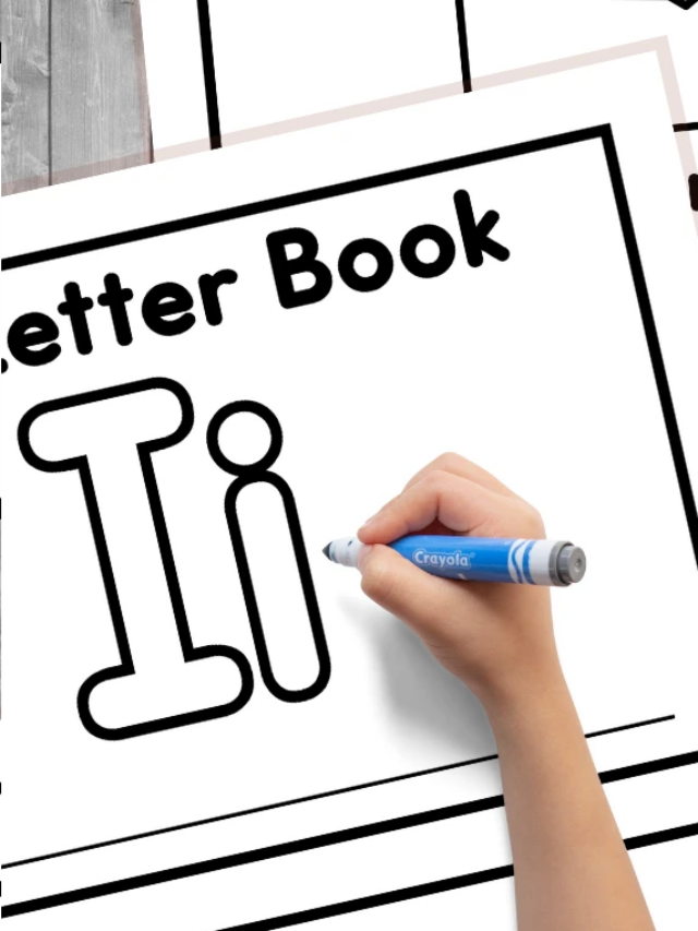 My Printable Letter I Book