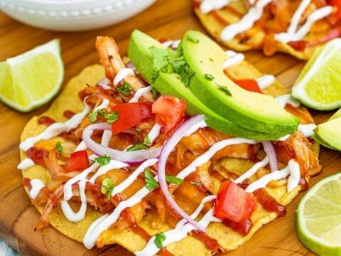 Image for BBQ Chicken Tostadas 