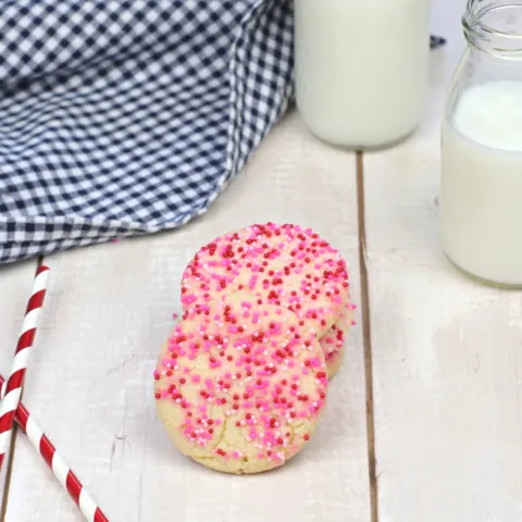 Best Ever Valentine Sugar Cookies