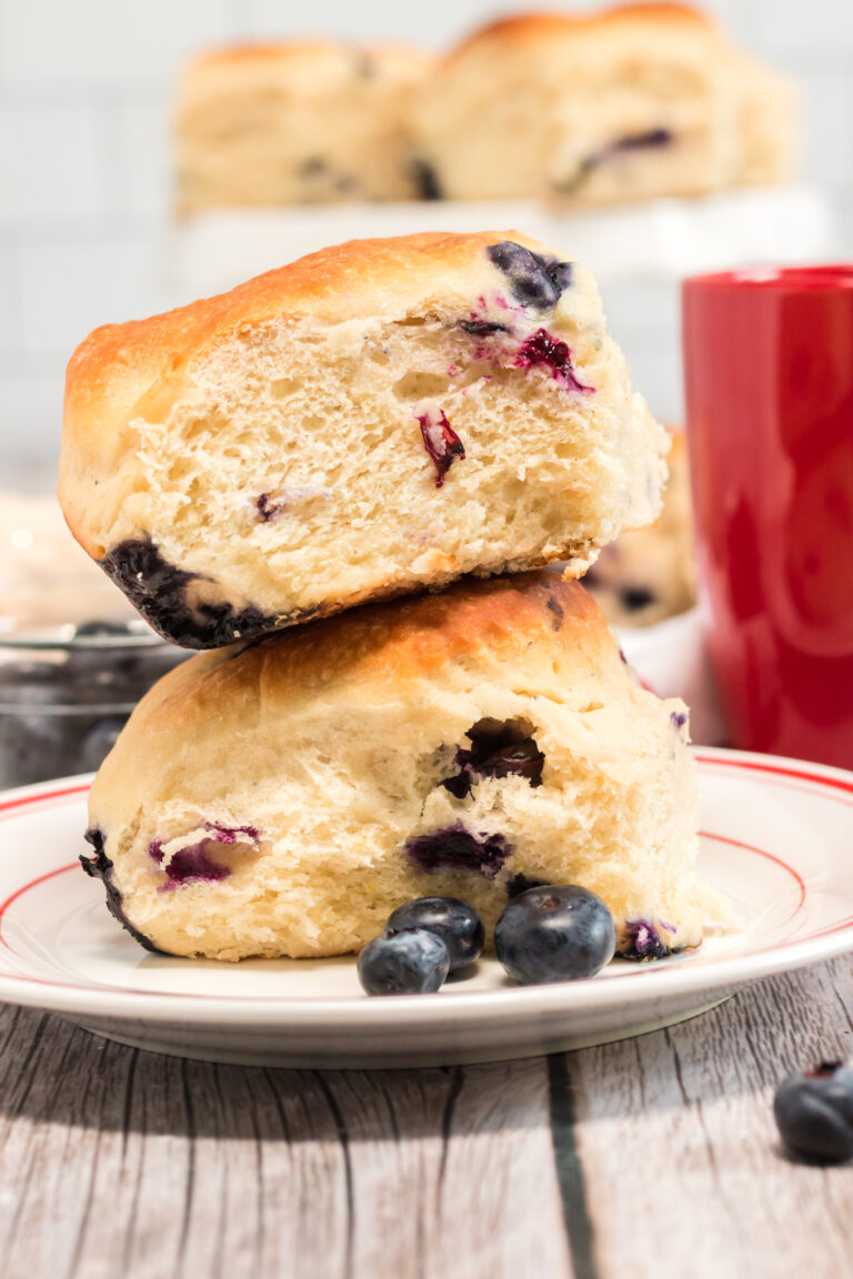Blueberry Angel Biscuits