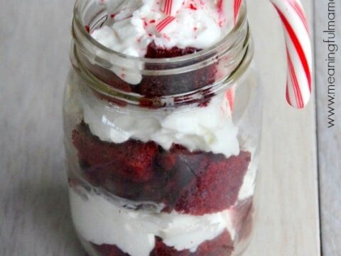 Image for Red Velvet & Cream Cheese Candy Cane Mousse Trifle