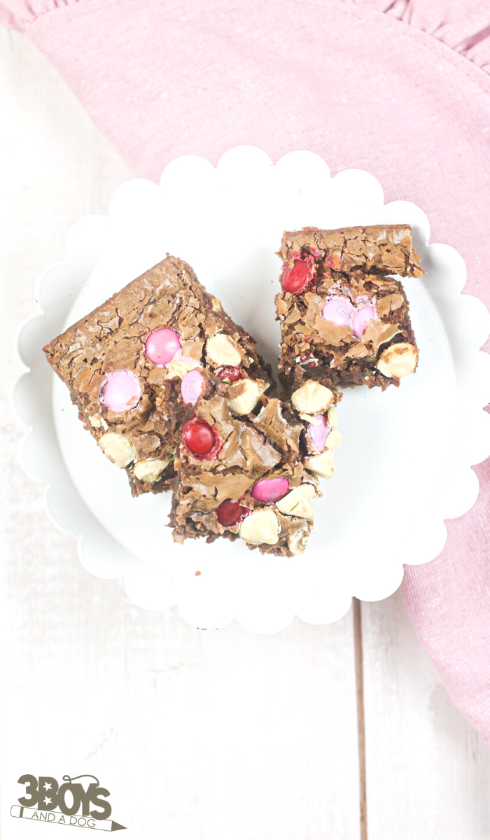 Valentine Brownies Recipe