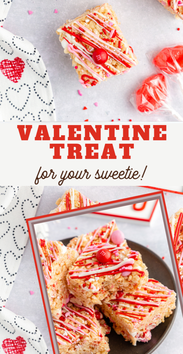 Valentine Rice Krispie Treats Recipe - 3 Boys and a Dog