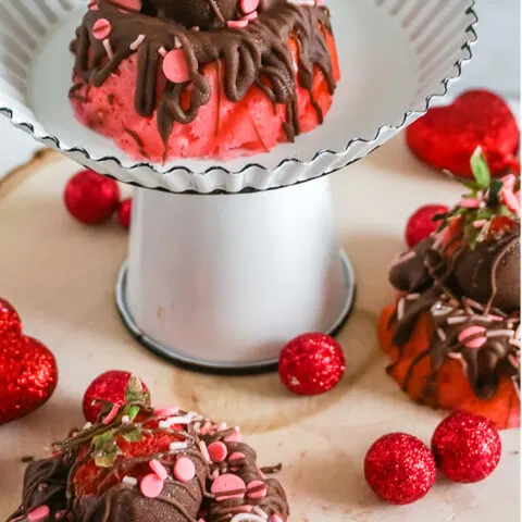Valentines Mini Cakes Recipe